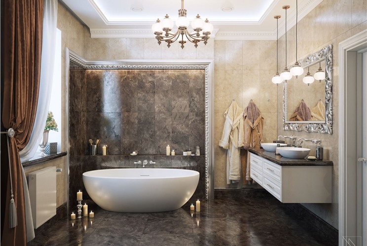 10+ mẫu thiết kế phòng tắm tân cổ điển sang trọng 10+ mẫu thiết kế phòng tắm tân cổ điển sang trọng